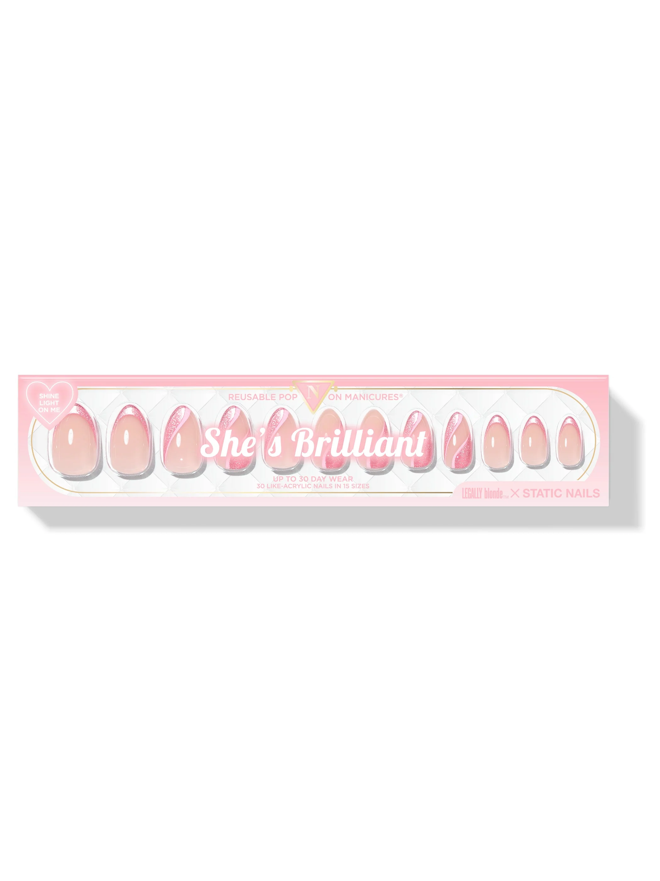 LEGALLY BLONDE X STATIC NAILS SHE’S BRILLIANT - Image 8